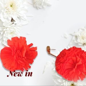 J. Crew Chandelier Flower Earrings